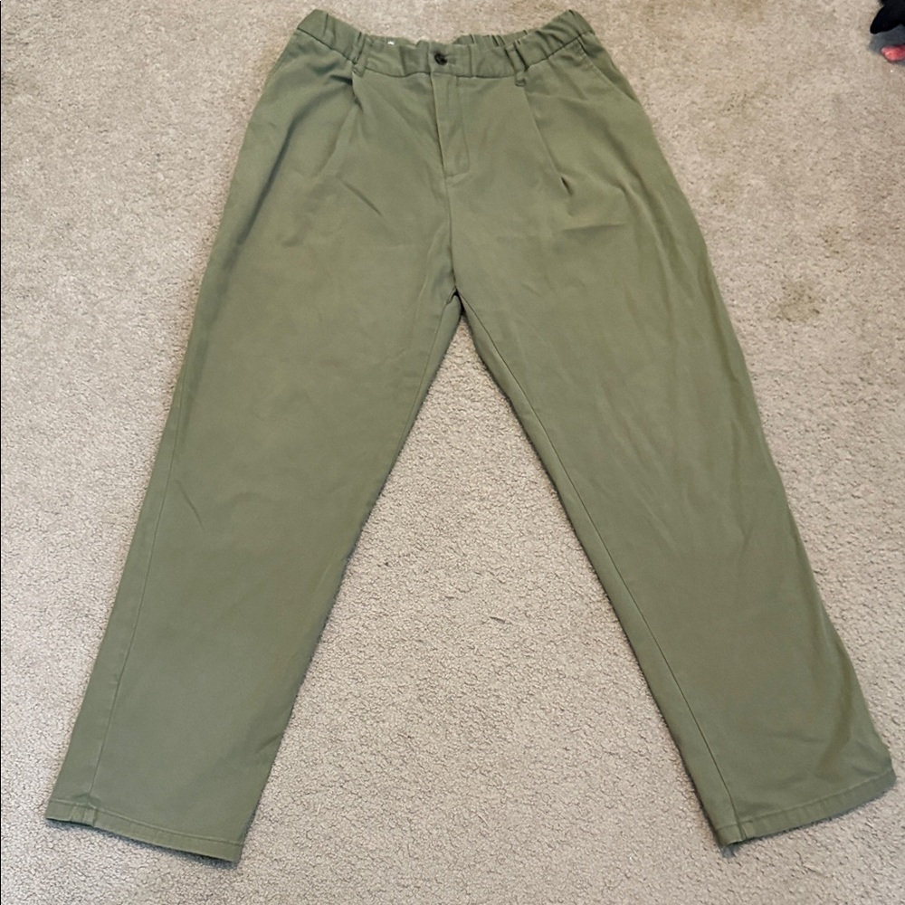 Zara Olive Women's Trousers